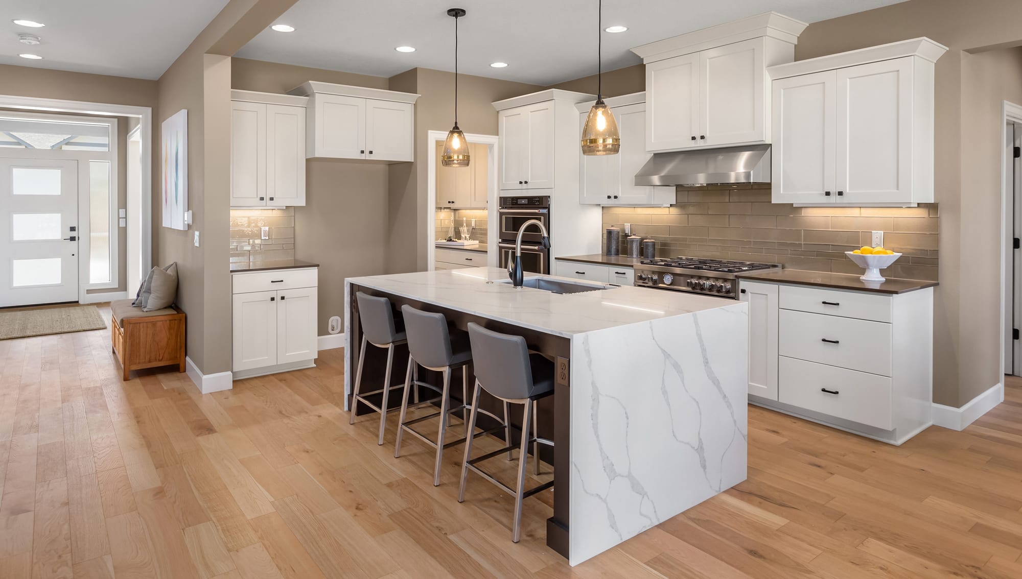 Should You Install Hardwood Under or Around